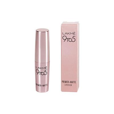 Lakme 9 to 5 Primer + Matte Lip Color - LC R1 Red Coat 3.6 gm - Lipsticks