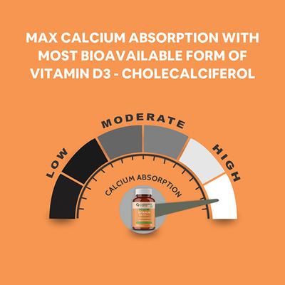 CF Vitamin D3 + K2 Tablet 120's - Multi-Vitamins