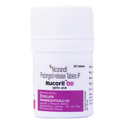 Nucoril OD Tablet 20'S - Angina