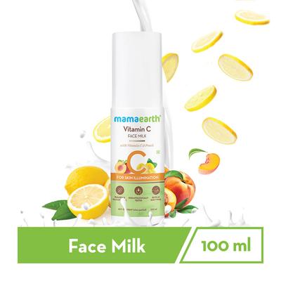 Mamaearth Face Milk Moisturizer - Vitamin C 100 ml - Face Moisturizers