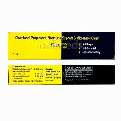 Funzi NM Cream 15gm - Skin Infections-Toc