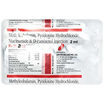 FULL B12 Injection 1's - Supplements-Vam