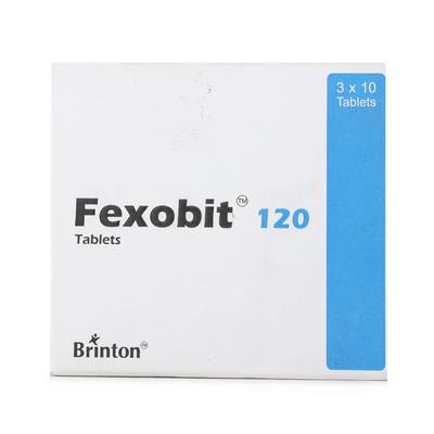 FEXOBIT 120mg Tablet 10's - Allergies-Ant