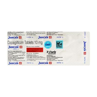 JUSTOZA 10 Tablet 10's - Diabetes-Ant