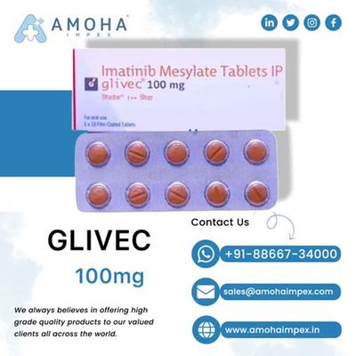 GLIVEC 100mg Tablet 10's - Cancer Oncology-Tar