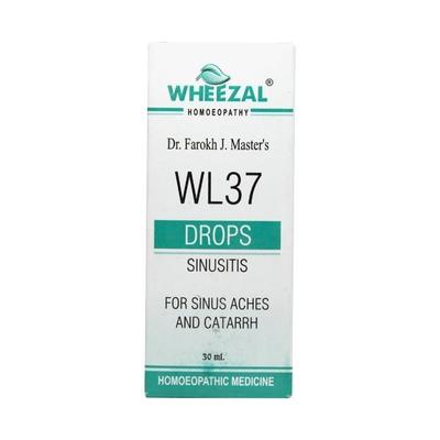 Wheezal Wl-37 Sinusitis Drops 30ML - Homeopathic Drops