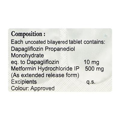 DAPAZOL M 10/500 Tablet 10's - Diabetes-Ant