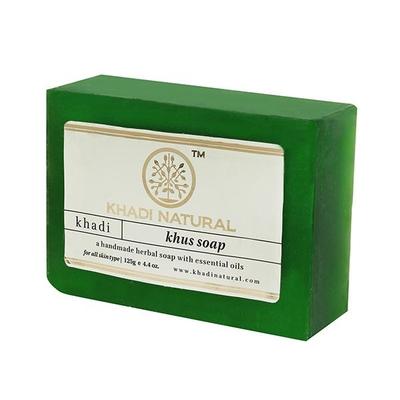 Khadi Natural Herbal Soap - Khus 125 gm - Soaps