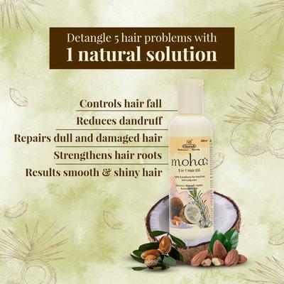 Moha 5-in-1 Hair Oil 200 ml - Hair Oils