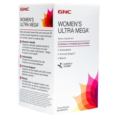 GNC Women's Ultra Mega Timed Release Tablet 90's - Sexual Care