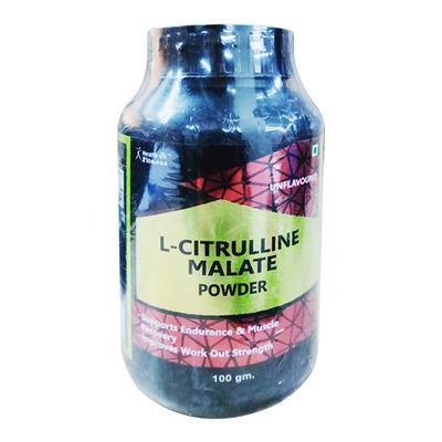 HealthVit Fitness L-Citrulline Malate Unflavoured Powder 100 gm - Amino Acids