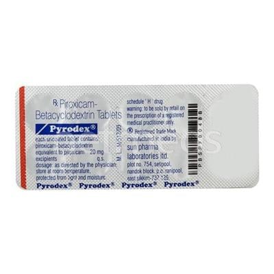 Pyrodex Tablet 10'S - Pain relief-Nsa
