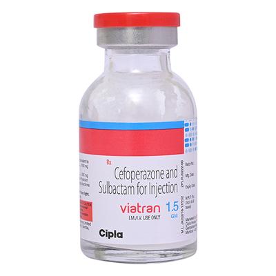 Viatran 1.5gm Injection 1's - Bacterial Infections-Cep