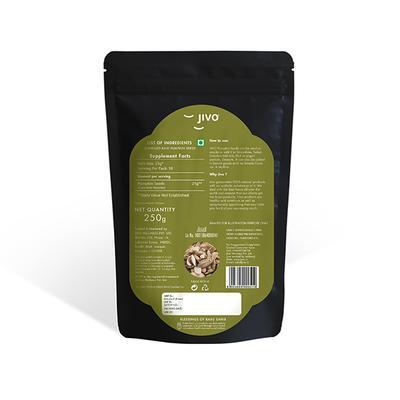 Jivo Pumpkin Seeds (Deshelled Raw) 250 gm - Nutritional Bars