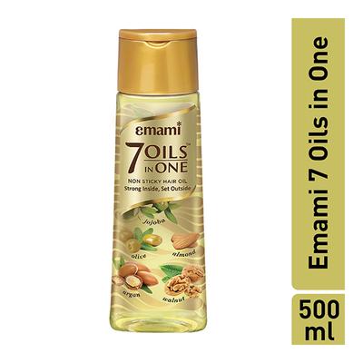 Emami 7 Oils in One Hair Oil 500 ml - Personal Care (Ayush)