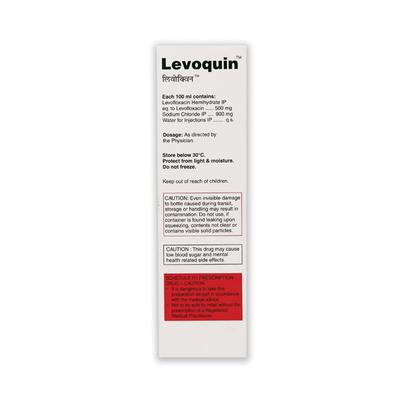 Levoquin Infusion 100ml - Bacterial Infections-Qui