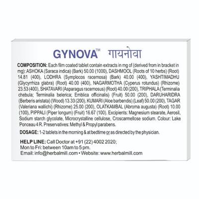 Millennium Lyf Sciences Gynova Tablet 100's - Herbal Dietary Supplement