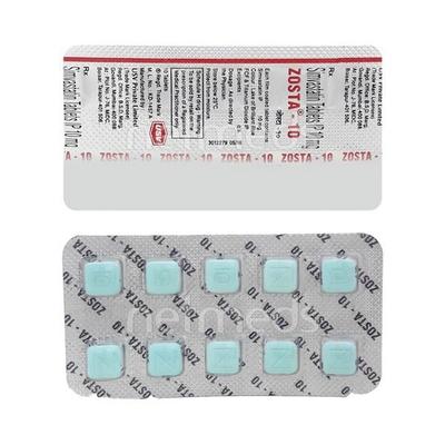 Zosta 10mg Tablet 10'S - High Cholesterol-Dys