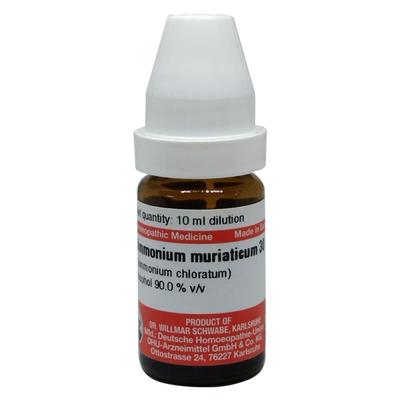 Dr. Willmar Schwabe Ammonium Muriaticum 30Ch Drops 10 ml - Homeopathic Drops