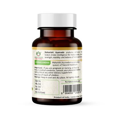 Maharishi Ayurveda Organic Ashwagandha Tablet 60's - Pure Herbs
