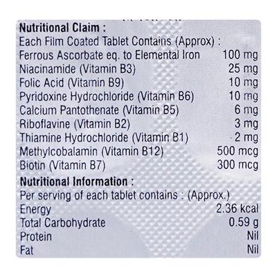 FEBIA O Tablet 10's - Iron Supplement/Anaemia-Vma