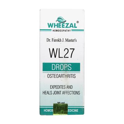 Wheezal Wl-27 Osteorthritis Drops 30ML - Homeopathic Drops