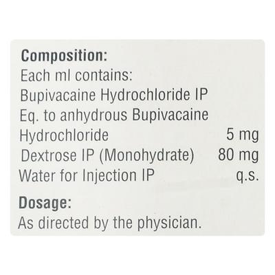 ZUPIVAC H Injection 4ml - Anaesthesia - Local-Ana