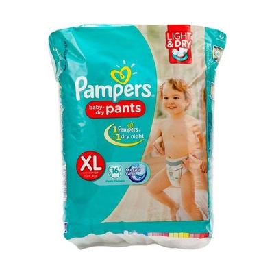 Pampers Baby-Dry Pants (XL) 28's - Diapers & Wipes