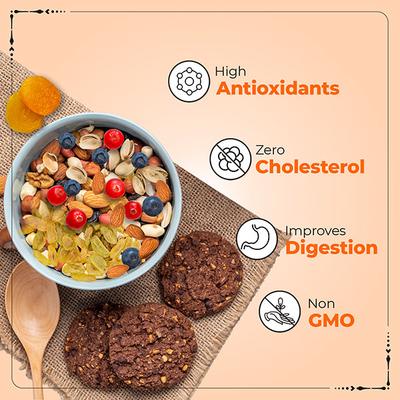 Happilo Premium International Nuts & Berries Seeds 200 gm - Nutritional Bars