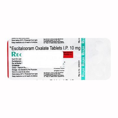 REGZA 10mg Tablet 10's - Depression-Ant