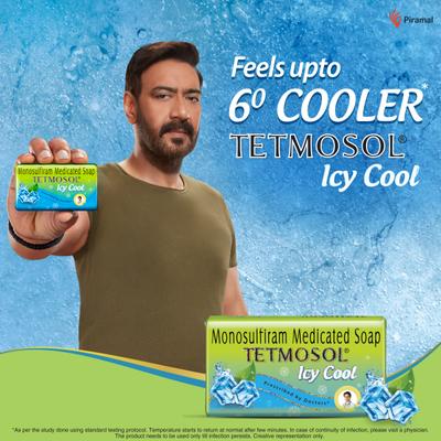 Tetmosol Icy Cool Medicated Soap 75 gm - Itching/Rashes