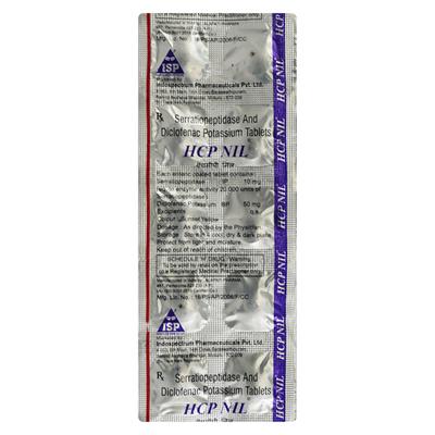 HCP Nil Tablet 10'S - Pain relief-Nsa