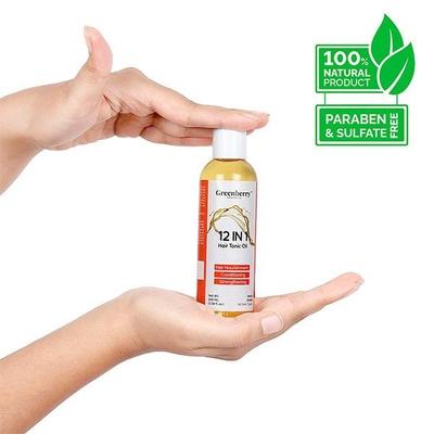 Greenberry Organics 12 in 1 Hair Tonic Oil 100 ml - Hair Oils