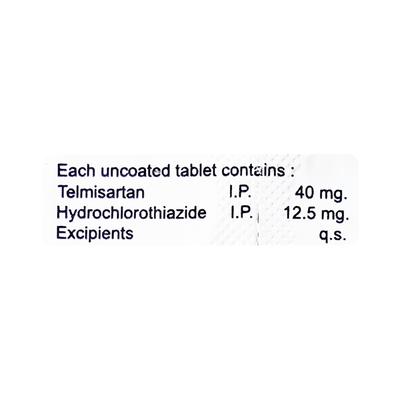 TELITOSS H Tablet 10's - Hypertension-Ang