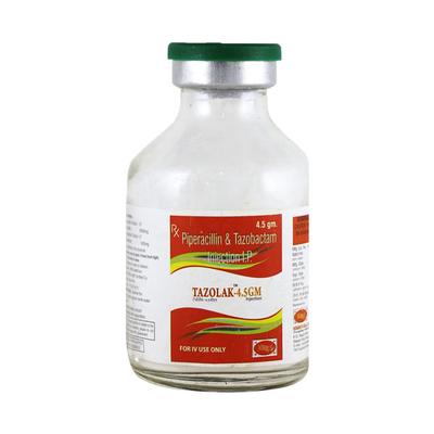 TAZOLAK 4.5 Injection 1's - Bacterial Infections-Pen
