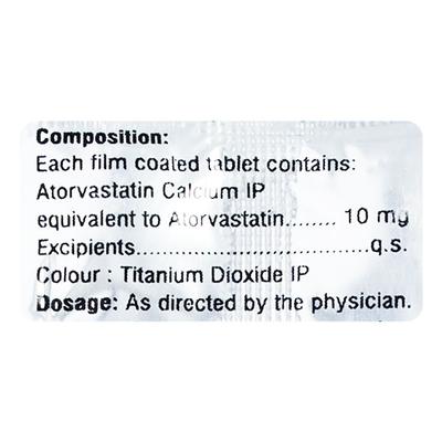 ATORPIL 10mg Tablet 10's - High Cholesterol-Dys