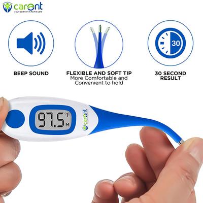 Carent Digital Thermometer - Blue (DMT4326) - Health Monitors And Equipment