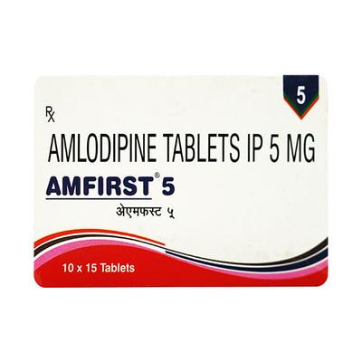 AMFIRST 5 Tablet 15's - Hypertension-Cal