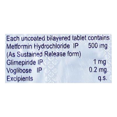 GLIMGOLD MV1 Tablet 10's - Diabetes-Ant