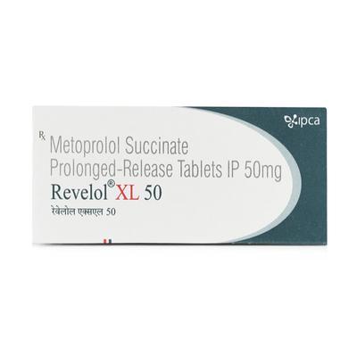 Revelol XL 50mg Tablet 10'S - Hypertension-Bet