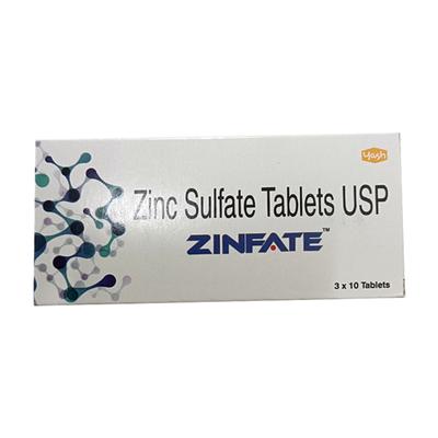 ZINFATE TABLET 10'S - Supplements-Vam