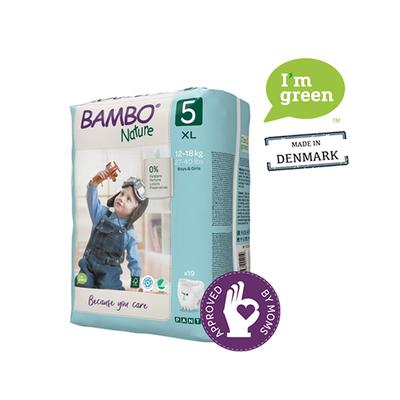 Bambo Nature Pant Diapers with Wetness Indicator - XL (5) 95's - Diapers & Wipes