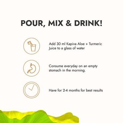 Kapiva Aloe + Turmeric Juice 1 ltr - Speciality Medicines