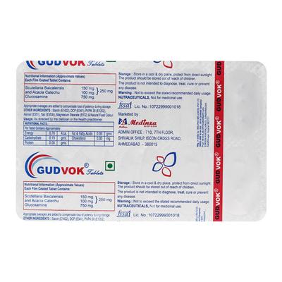 GUDVOK Tablet 10's - Supplements-Sup