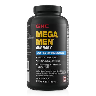 GNC Mega Men One Daily Tablet 60's - Multi-Vitamins