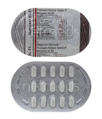Metozaar XL 25mg Tablet 15'S - Hypertension-Bet