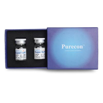 Purecon SuperSoft 45 Yearly Disposable Contact Lenses (Power -0.25) 2's - Eyecare Lenses