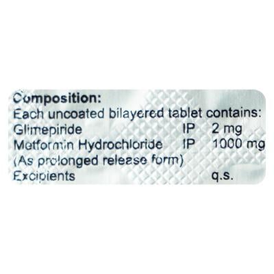 GENEGLIM M2 FORTE Tablet 15's - Diabetes-Ant
