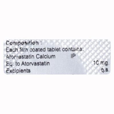 Atotin 10mg Tablet 10'S - High Cholesterol-Dys