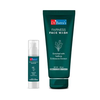 Dr Batra's Fairness Face Wash 200 gm + Skin Fairness Serum 50 gm - Personal Care (Ayush)
